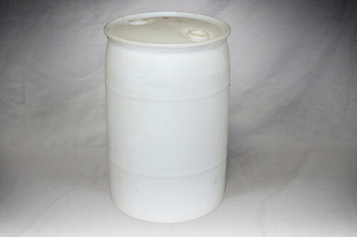30 gallon natural poly drum reconditioned