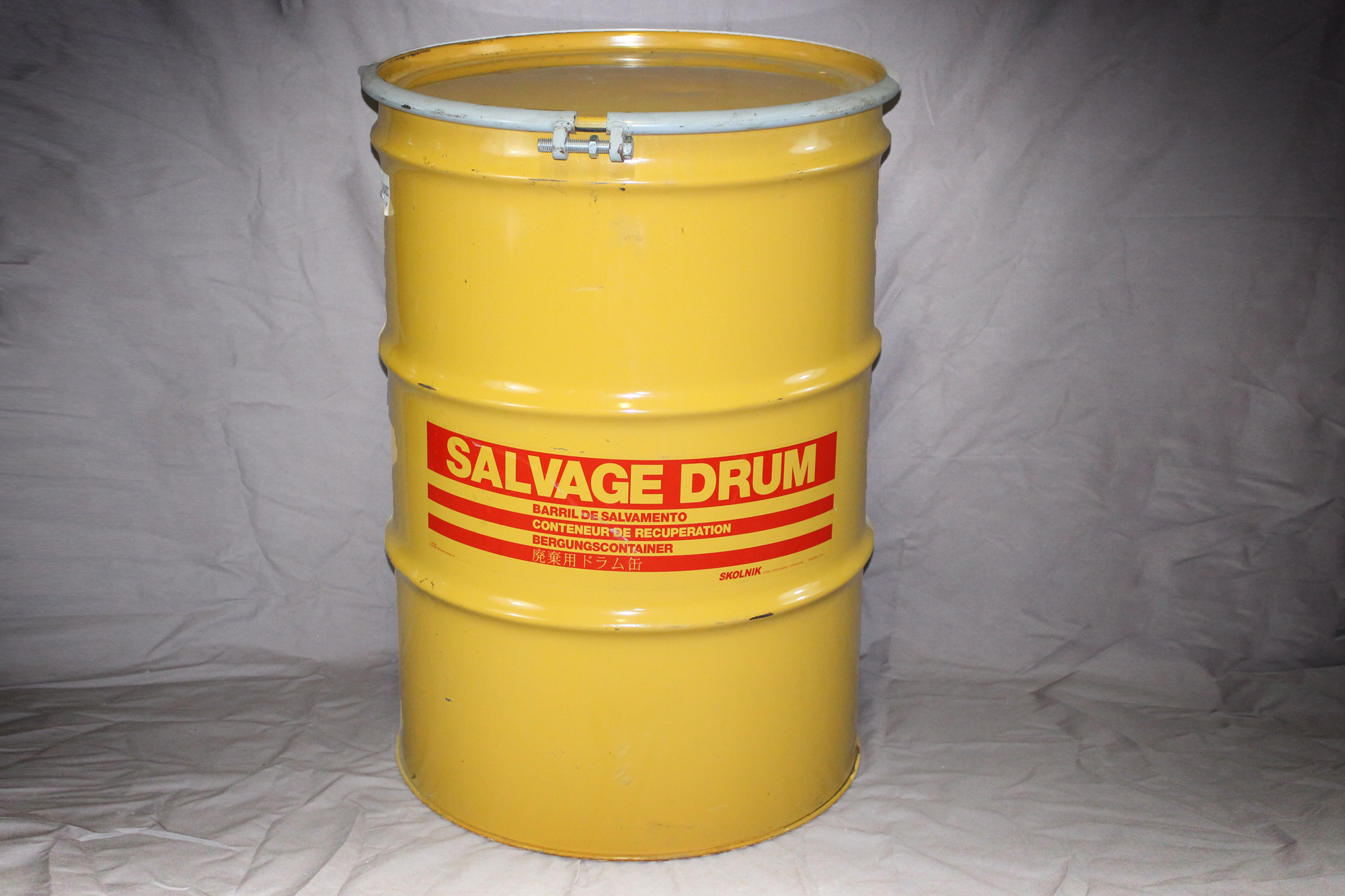 85 Gallon Open Top Steel Overpack Drum – Reconditioned – B